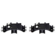 2X for StarPal Finderscope Bracket Dual Finder Scope Mounting Bracket for Astronomical Telescope Finderscope Bracket