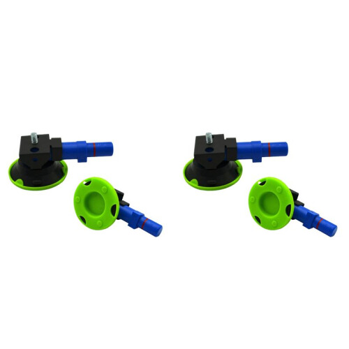 4X Copo de VáCuo CôNcavo de 3 Polegadas 75Mm Ventosa de Bomba Manual Resistente com Parafuso Prisioneiro Rosqueado M6