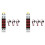 2X Din Rail Mount 3 Phase Ampere Meter  Modular Current Meter Gauge Indicator LED Digital Display Detector Ammeter 1