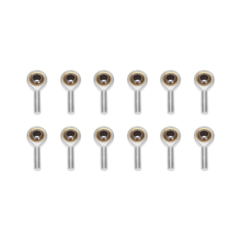 12Pcs M10 X 1.5 Male Rod End Rose Joint Right Hand Thread 10Mm Metric Bronze Sa10 6031158200053