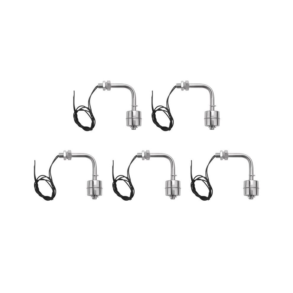 5X Liquid Water Level Stainless Steel Right Angle Floating For Aquarium 6033822176978