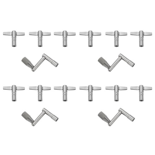 Drum Keys 16 Pack Drum Tuning Key with Continuous Motion Speed Key Percussion Instruments Parts for Drummers