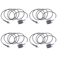 4X Ls2208 Rs232 Câble Série Cba-R01 -S07Par pour Symbol Barcode Scanner Ls2208 6,5 Pieds
