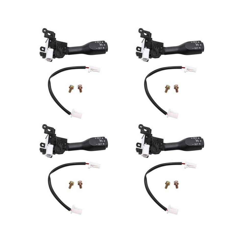 4X Bag Cruise Control For Camry Highlander Rav4 Matrix Tundra For Yaris Scion 84632-34011 Black 6032376277704