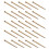 20pcs 168mm Nautical Chart Straight Divider Solid Brass Marine Dividing Tool No Rust for Architects Marine Navigation 1