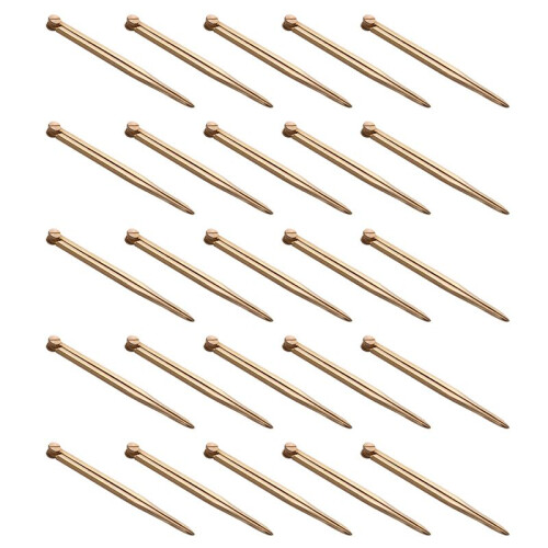 20pcs 168mm Nautical Chart Straight Divider Solid Brass Marine Dividing Tool No Rust for Architects Marine Navigation