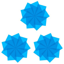 27-Delige Gellichtfilter Kleurcorrectie Gekleurde Overlays Filmverlichting Gelfilter voor Film, Video, Foto, Podium (Blauw)