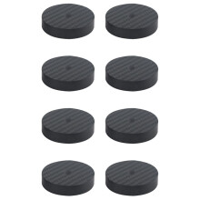 8X Carbon Fiber Speaker Isolation 40x10mm Spikes Base Pad Speaker Stand Feet HiFi AMP Speaker Pad