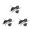 3X GM865 1D-2D-Barcode-Scanner USB-TTL-Barcode-Leser QR-Code-Modul CMOS mit Kabel für Bus-Supermarkt, Nahobjektiv 1