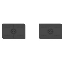 2X Yogamatte für Handstand, Gummimatte, Bequeme Meditationsauflage, Hit-Sitz, Fitness-Handstandmatte
