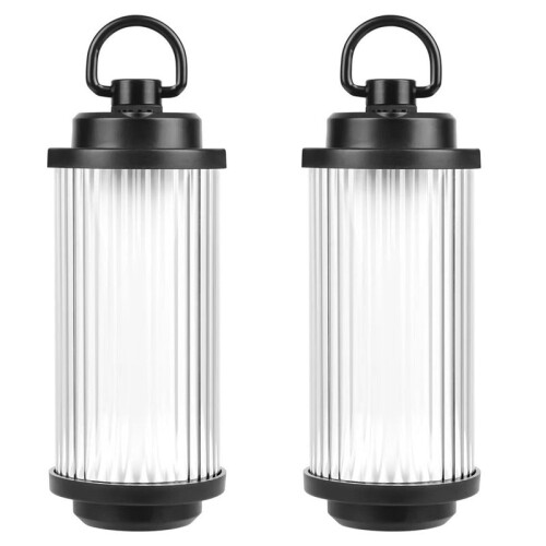 2X USB Rechargeable Flashlight Powerful  LED Camping Lanterns Warm White Light 38 Explore Camp Light