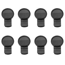 8 Set 37 mm Verstelbare Nd-Filter Nd2-400 Middengrijze Spiegelcameralens voor Mobiele Telefoon