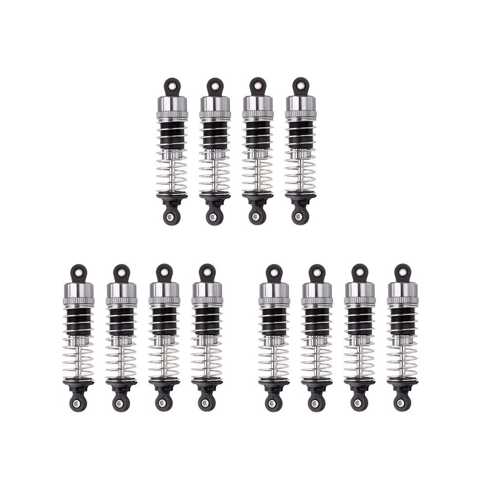 12Pcs Oil Metal Damper For Hbx 16889 16889A 16890 16890A Sg1601 Sg1602 1/16 Rc Car Upgrade Parts 6033371898390