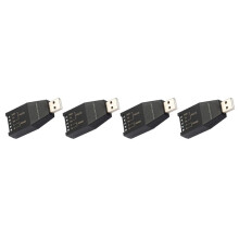 4X MóDulo de ComunicaçãO Serial USB para RS232 RS485 USB Grau Industrial Conversor de Sinal USB-232/485