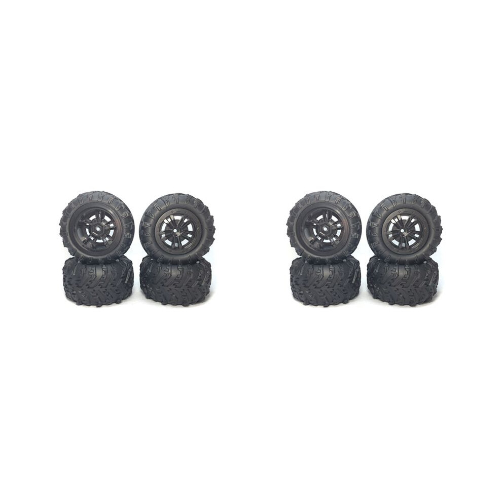 8Pcs Large Tire Widening Tyre Wheel For 144001 124016 124018 124019 12428 Hbx 16889 16890 Rc Car Upgrade Parts 6032439102325