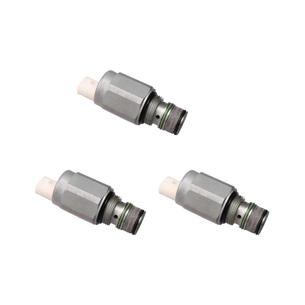 3X Re183407 Hydraulic Solenoid Valve For 7130 7185J 7195J 7200R 7205J 7210J 7210R Silver 6032618013053
