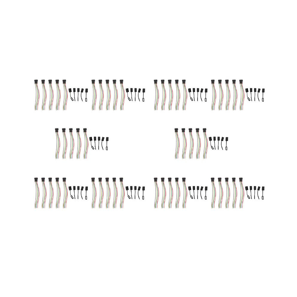 50Pcs Rc Aircraft 6S Balance With Cap Extension Charging Cable Lead Cord 10Cm Diy For Li Po Battery 6033176092269