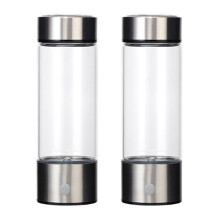 2X 450Ml Portable Hydrogen Water Generator 3 Minutes Mode High Concentration Hydrogen Water Generator