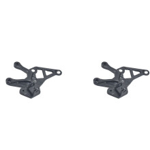 2X Support de PéDale de Moto pour Z900 2017-2023 Supports de PéDale Fixation de Repose-Pieds (Gauche)