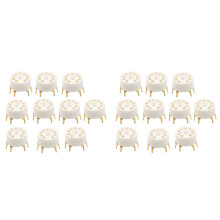 20 ST PCB 9Pin Keramisk B9A Vakuumrörsuttag Audio HIFI DIY Amps för 12AX7 12AU7 12AT7 ECC81 ECC82 ECC83 Guldpläterad