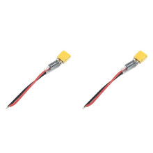 2X XT30 Steck Verbinder Netz Kabel mit Kondensator RC Batterie Kabel Silikon für Sailfly-X RC FPV Drohnen Modelle