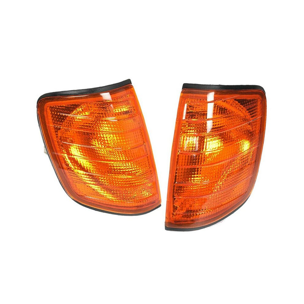 2X Corner Lights Parking Turn Signal Left For E-Class W124 1985-1995 1248260043 Amber 6131790616745