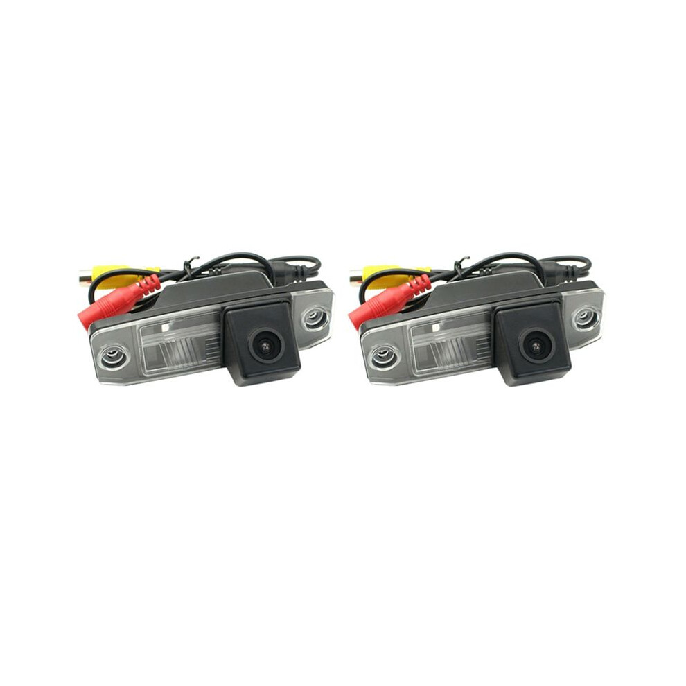 2X Special Car Rear View Reverse Backup CCD Camera Rearview Parking for  Sorento Sportage Carens Ceed Opirus
