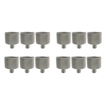 12 Peças 5/8 de Polegada Fêmea para 1/4 de Polegada Macho Roscado Adaptador de Parafuso de Microfone Adaptador para Microfone Suporte de Microfone