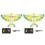 2X Simulation D'Oiseaux Télécommandée Vol à Battement D'Ailes  Induction Bird Eag Le électrique Télécommande Bionic Bird Vert 1