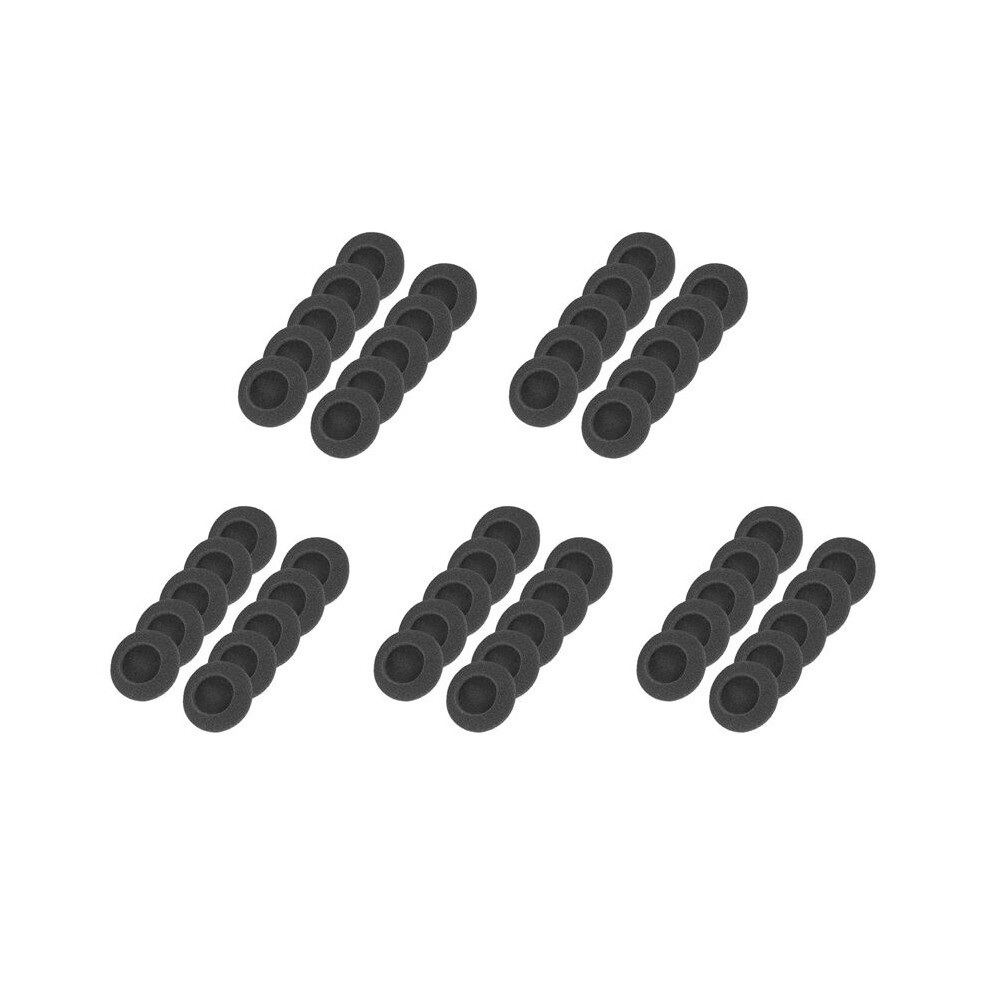 50X Thickened Earphone Cover Ear Pad Earmuff, Sponge Cover, 60Mm Replaceable Headphone Accessory Cover, Universal 4713257742857