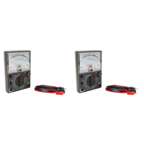 2X Analog Multimeter De-960Tr AC  Volt Ohm Current Testing Electrical Multitester