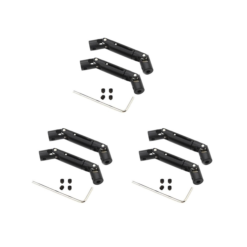 6Pcs Metal Universal Drive Shaft For Wpl D12 C14 C24 B16 B36 B24 Mn D90 Mn99s Henglong Rc Car Upgrade Parts 6032861542614