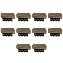 80Pcs 2500 for Wire Boots Protector Sleeve Heat Shield Cover for LS1/LS2 Titanium
