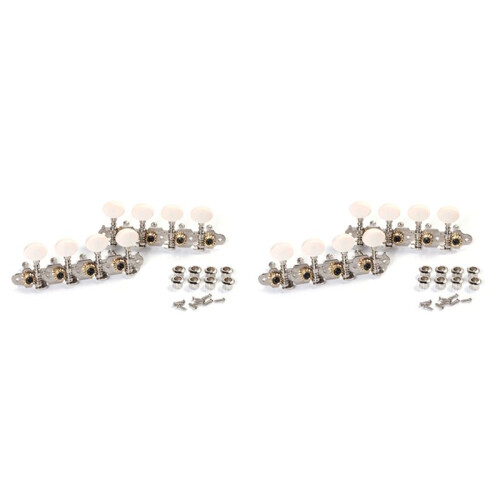 16X Mandoline String Tuning Pegs Machine Heads String Tuning L + R Pegs pour Mandolin Instruments Accessory Part
