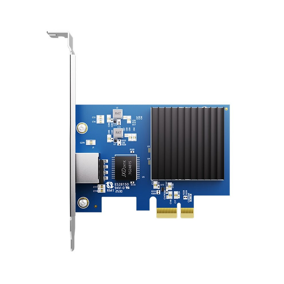 10G Pci-E To Rj45 Network Card Rtl8127 Chip 10 Gigabit Ethernet Pci Express Network Card For Pc Pxe Wake-Lan (Wol) 4712170776352