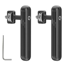 2PACK Rotatable Side Handle/Top Handle for Smartphone Video Rig Filming Equipment, Aluminum 1/4inch