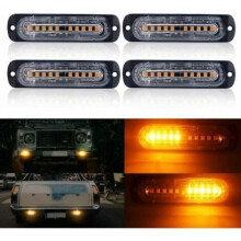 Griglia luminosa a LED ultra luminosa per veicoli, modalità stroboscopiche multiple con lampeggio automatico 12V/24V, perfetta per SUV, pickup,