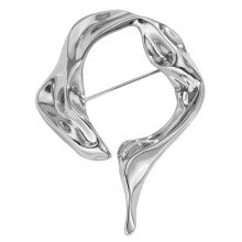 Broche polyvalente en alliage K doré ou- 02 Broche K blanche