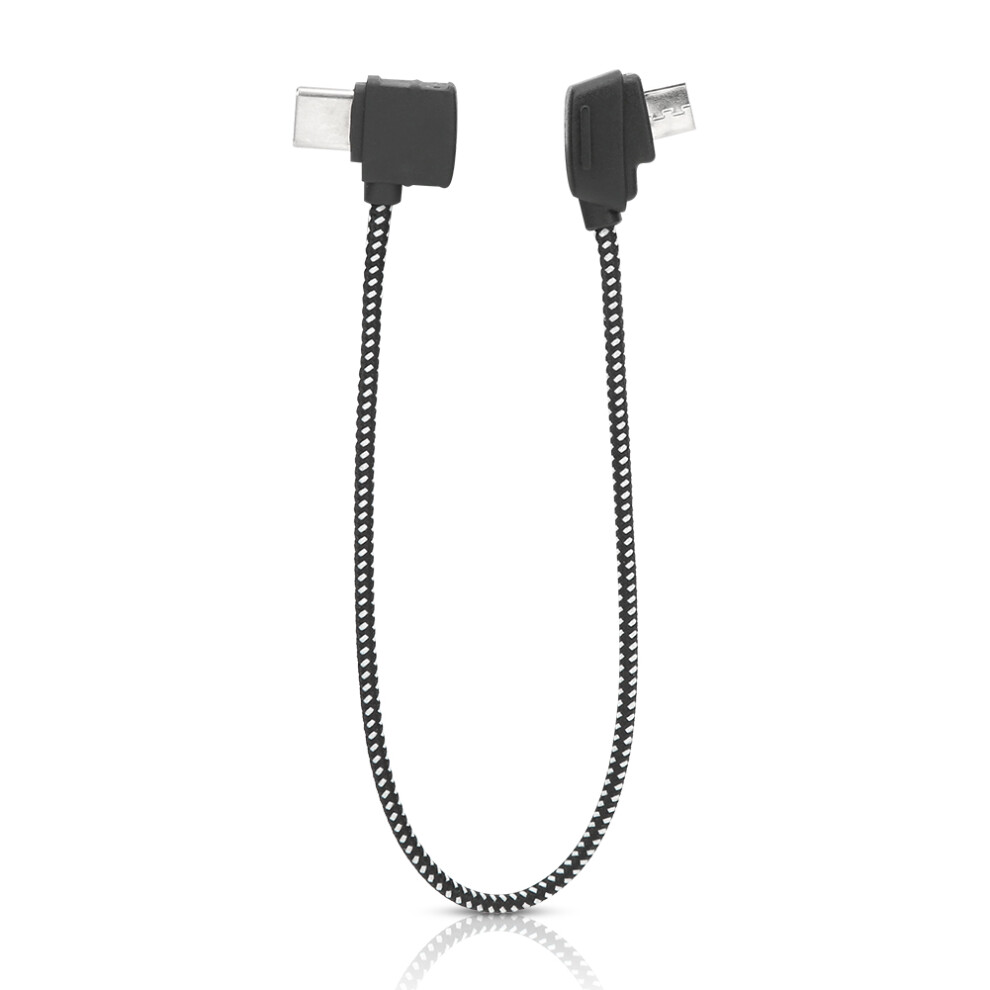 Remote Controller Cable For Dji Mavic Mini, Usb C Connector Otg Nylon Braided Tablet Data Cord High Quality Nylon Braided With High Tensile Strength A 9463374011392
