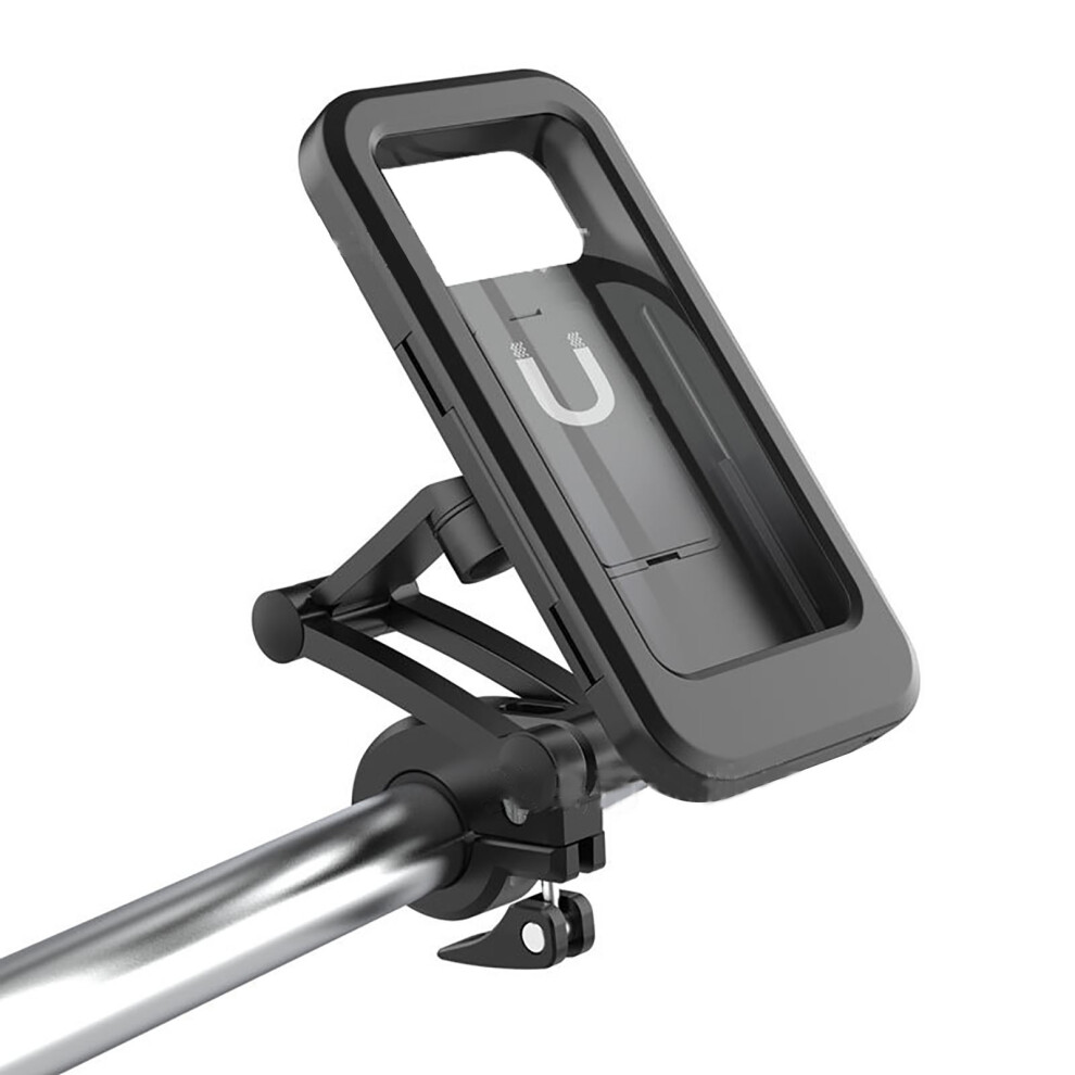 Bike Phone Mount With Waterproof Design, 360 Rotation For Most Smartphones, Ensuring Safe And Stable Rides On All Weather Conditions 9463374895077
