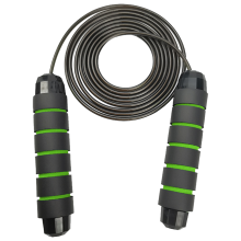 Professional Skipping Rope, Embedded Wire Rope Coated with Premium Material, Comfortable Handles & Customizable Weight Styles for Adults and Child