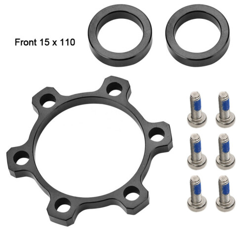 Hub Conversion Adapter, Boost Hub Conversion For Bicycle Front Rear Disc Brake Professional Hub Conversion Kit With Accessories Alloy Material Christm