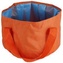 Collapsible Bucket, Waterproof Durable Fabric Large Capacity Portable Multi-Functional Folding Bucket For Travel, Camping, Blue Camouflage (12.5L)
