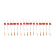 Fishing Floats, Durable Material Slip Bobbers, Flexible Sliding Float for Ice Fishing Rods and Outdoor Angling Adventures, 15pcs Set