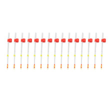 Fishing Floats, Durable Material Slip Bobbers, Flexible Sliding Float for Ice Fishing Rods and Outdoor Angling Adventures, 15pcs Set