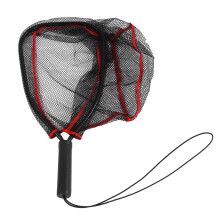 Quick Drying Non-Snag Rubber Net For Kayak Bass Trout Fishing, Aluminum Alloy Frame Ensuring High Strength And Durability