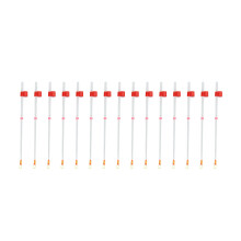 Fishing Floats, Durable Material Slip Bobbers, Flexible Sliding Float for Ice Fishing Rods and Outdoor Angling Adventures, 15pcs Set