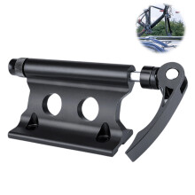 Quick Release Bike Mount Bicycle Front Fork Clamp Aluminum Alloy Fork Mount For Truck Bed Bicycle Carrier And Thru Axle Fork Mount