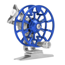 Fly Fishing Reel Right Hand Aluminum Alloy Lightweight Sturdy Material With Ceramic Outlet And Metal Brake Adjustable Knob Corrosion Resistant Outdoor