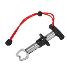 Fish Hook Remover, Corrosion Resistance Stainless Steel Construction Adjustable Wrist Strap, Fishing Plier with Quick Release Lever And Extra Wide